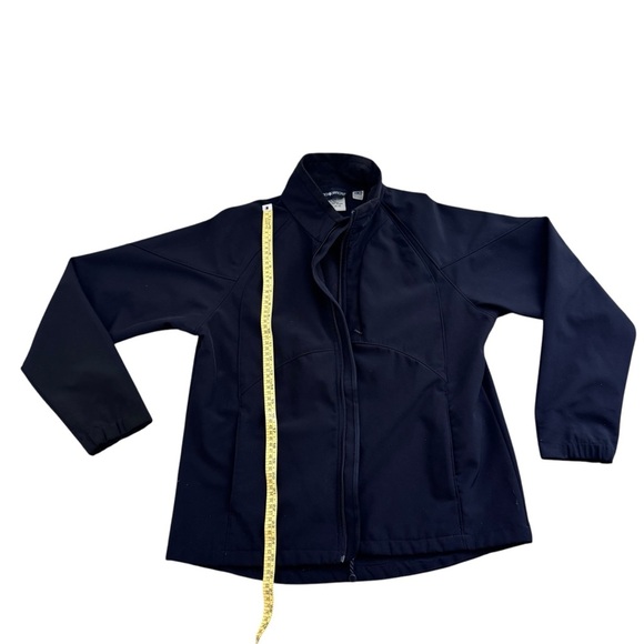 Black Diamond Womens XL Black Soft Shell Fleece Lined Jacket Hiking Outdoor - Picture 3 of 10